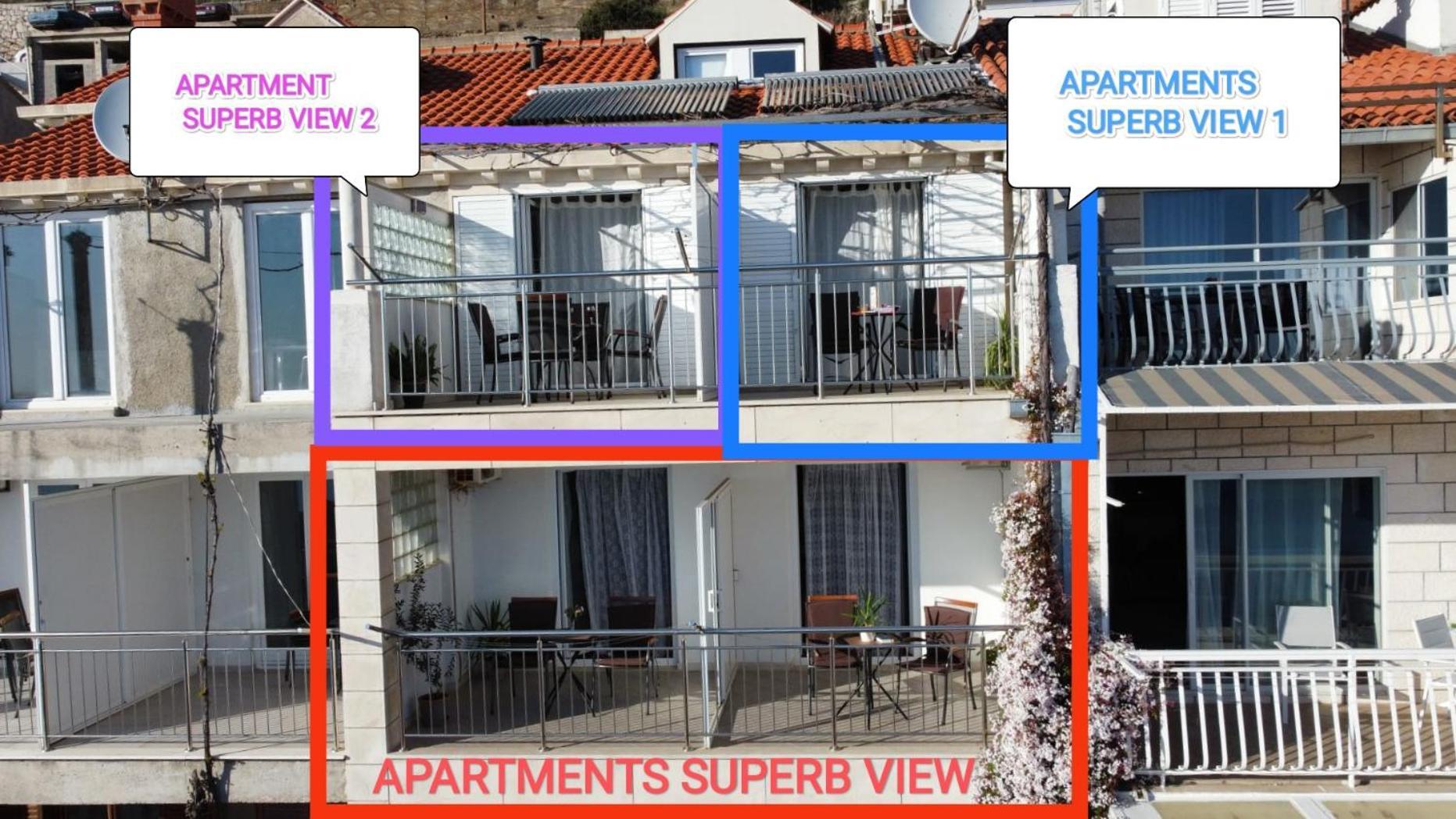 Apartments Superb View Dubrovnik Exterior foto